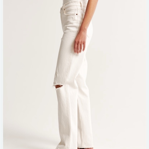 Abercrombie & Fitch the 90s straight ultra high rise jeans size 29/8 - Picture 1 of 3